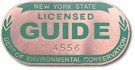 New York State Licensed Guide Badge